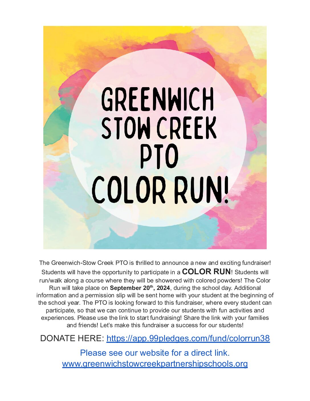 PTO Color Run!